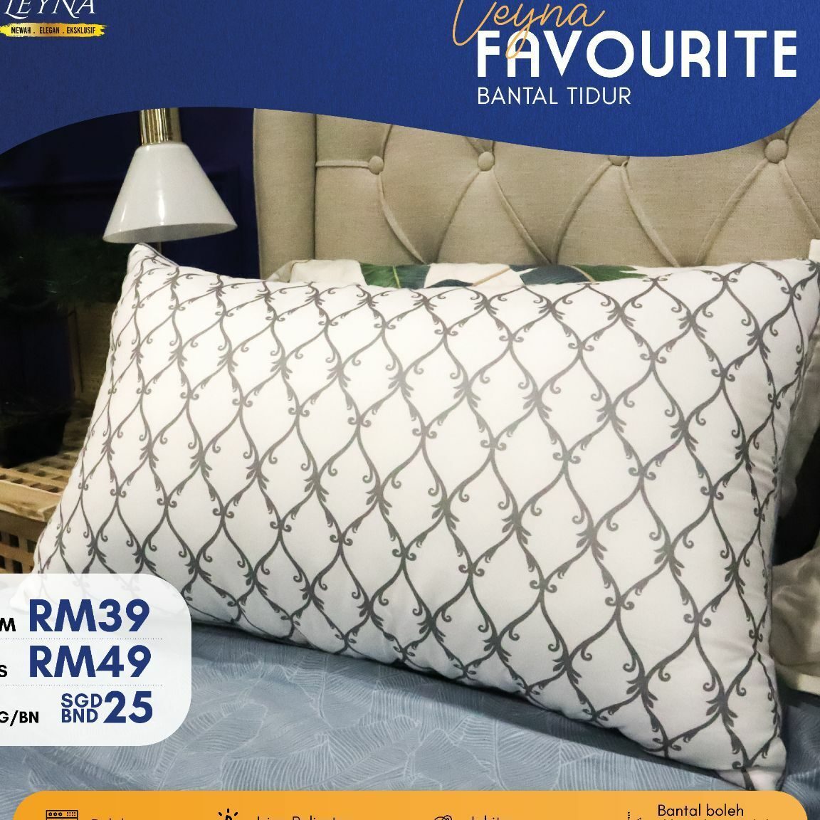 bantal leyna miri