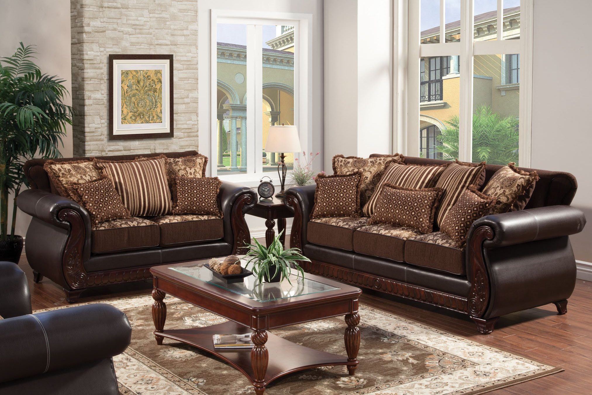 brown furniture