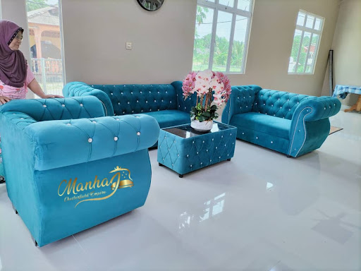 MANHAJ Perabot Chesterfield Bajet
