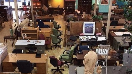 glxy office furniture showroom