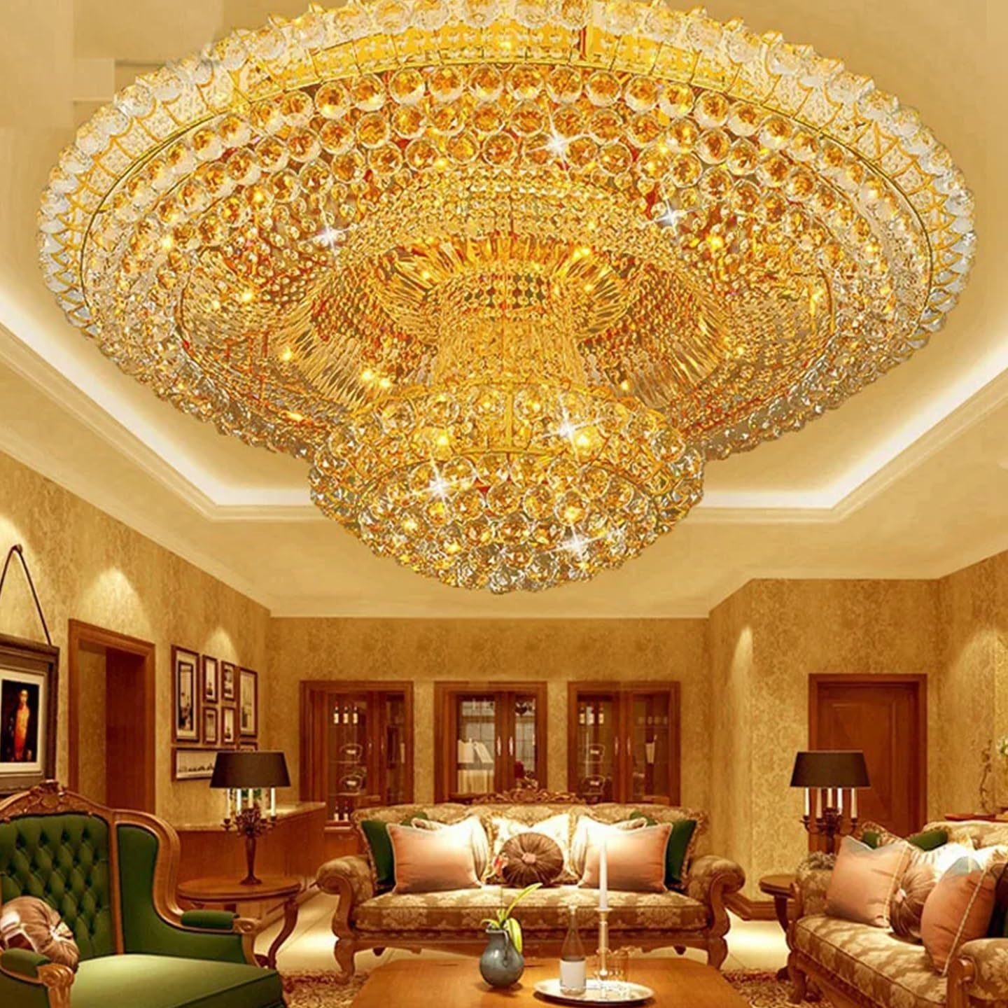 Golden Living Decoration 1 golden living decoration
