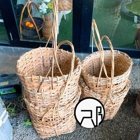 rattan bamboo art house