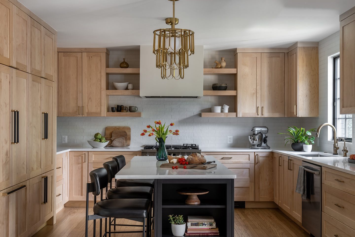 wood view kitchen cabinet renovation